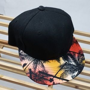 Tropical black snapback